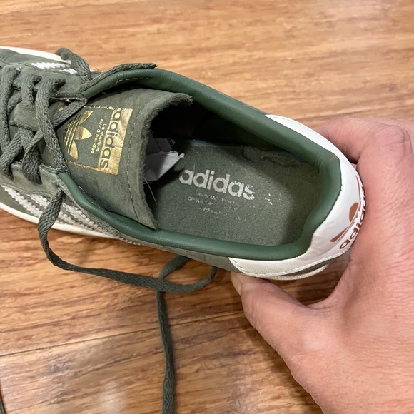 adidas Shoes Adidas Campus Khaki Green Suede Womens Sneakers W